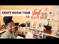 Craft Room Tour| Organizing my Craft Room #craftroomorganization #crafting #craftroomtour