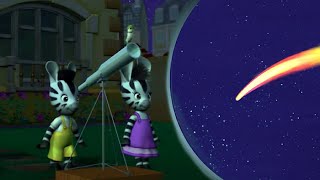 Zous Comet Zou In English Zou The Zebra Zou Cartoon Zebra For Kids Cartoon Story