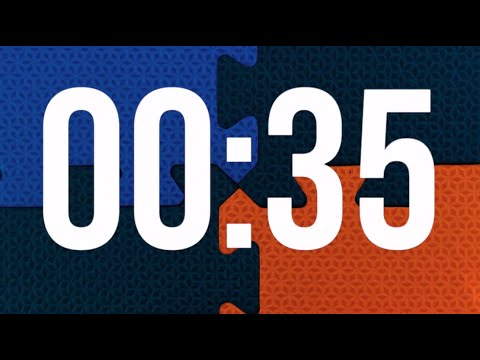 35 Seconds Timer With Alarm | Students and Teachers | Classroom | School Exam | Studying | No ads
