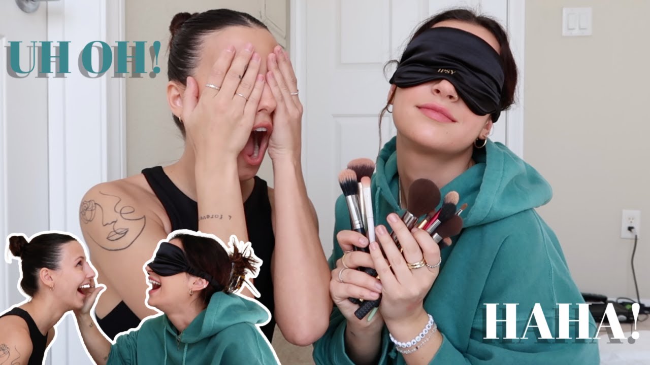 Annmarie Doing My Makeup Blindfolded Lera Clark Youtube