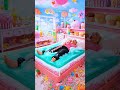 Which bed is the best? 🍕🥤🍡 (Original Animation) #shorts #Pochako