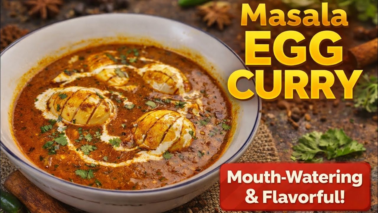 Masala Egg Curry That Tastes Better Than Restaurant! 😍🔥