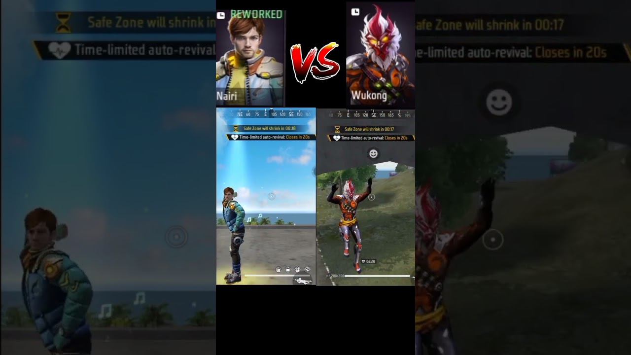 Nairi Vs Wukong || Character Ability Test || 