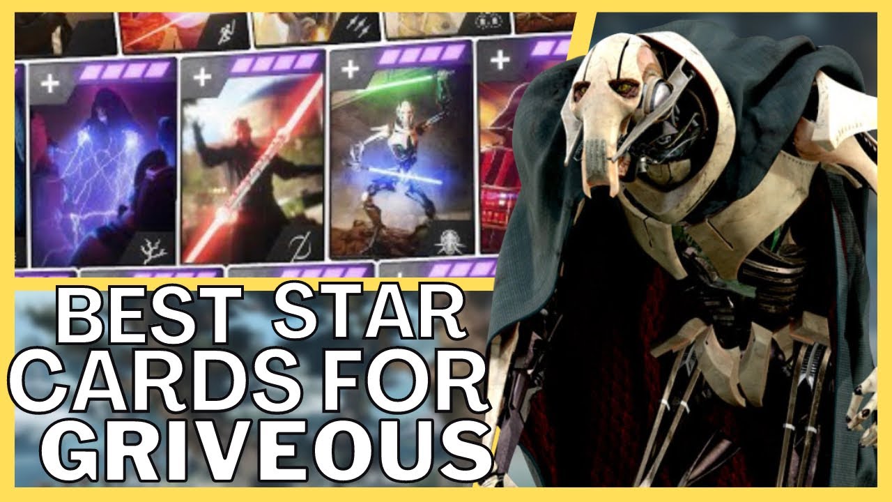 Battlefront 2 Best Star Cards for General Grievous in 2022 YouTube