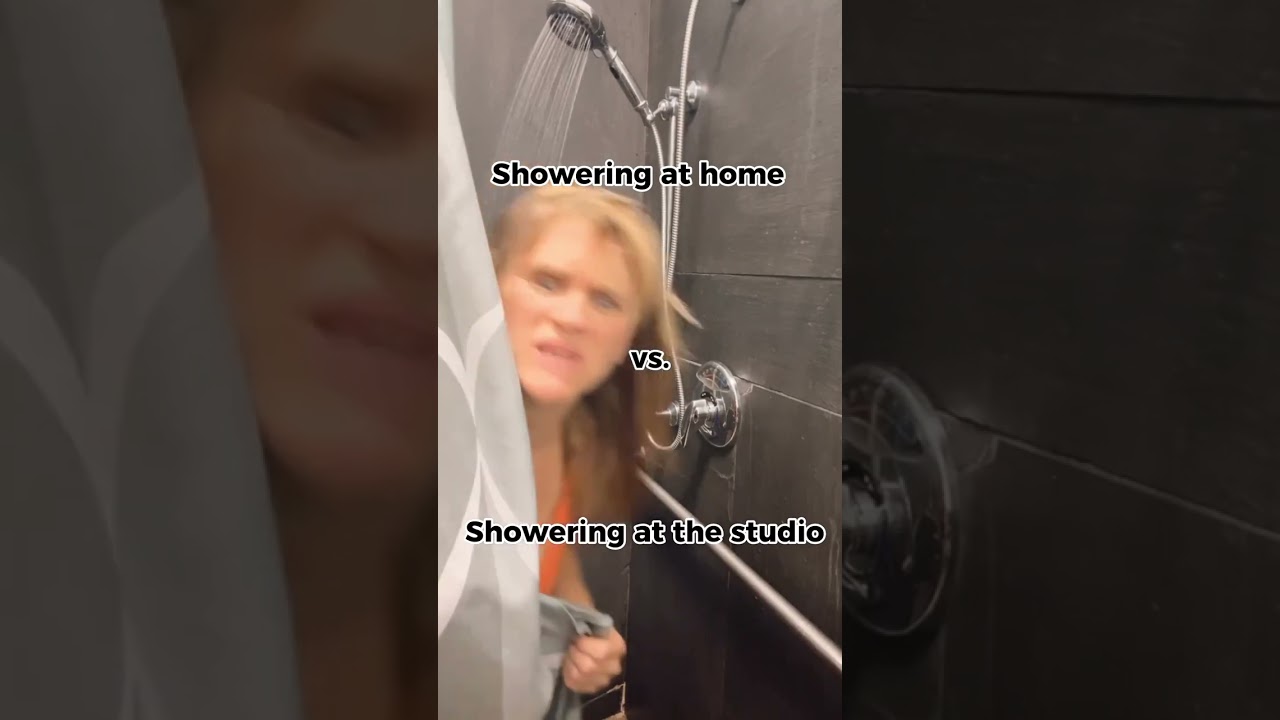 Showering at home vs at the gym