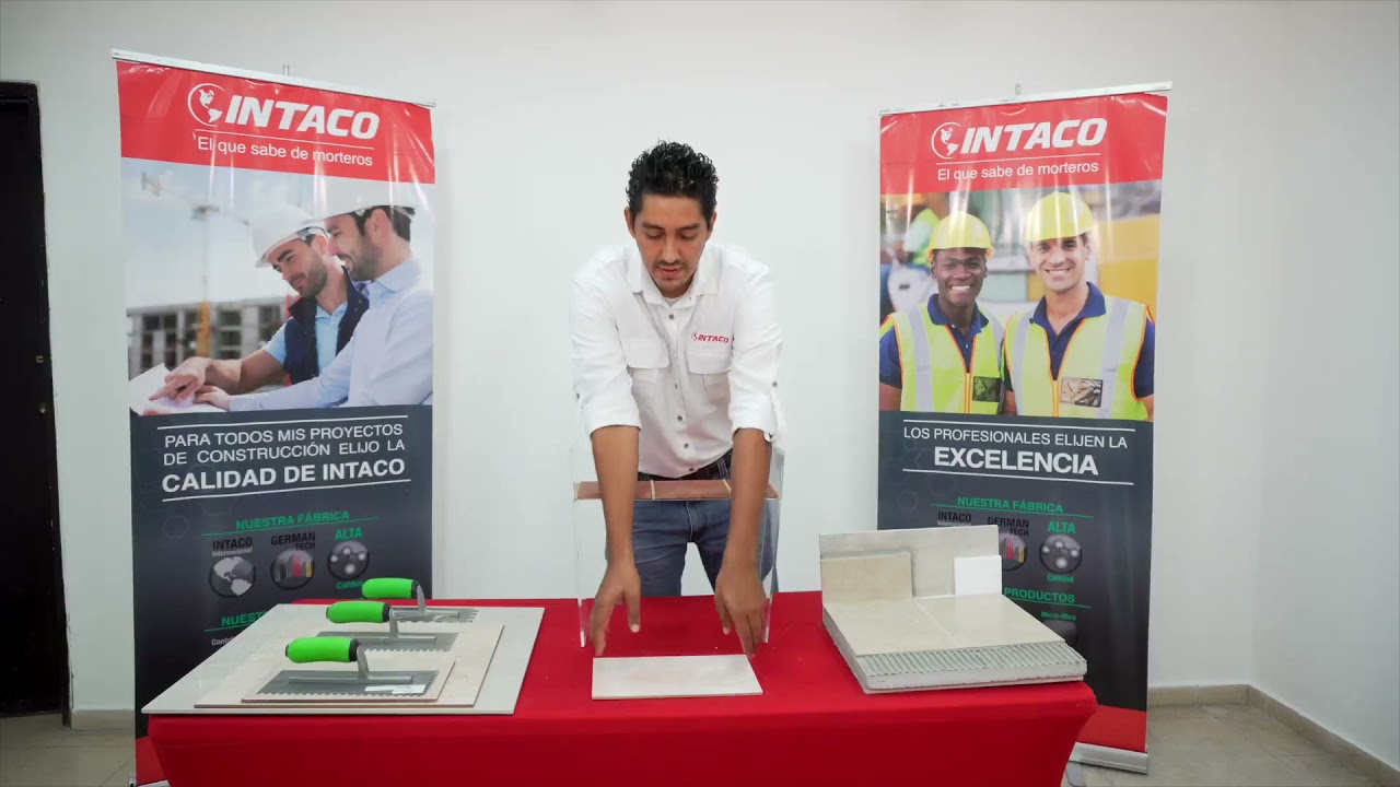 CONOZCA LA CORRECTA INSTALACIÓN DE REVESTIMIENTO PARA PISOS CON EL PEGAMENTO BONDEX te enseña Intaco