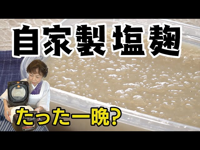 How to Make Shio Koji Overnight (Fermented Seasoning) - YouTube
