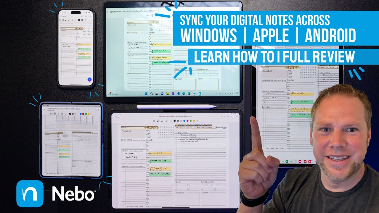 Nebo a NoteTaking App that Syncs Across Apple, Android, and Windows YouTube