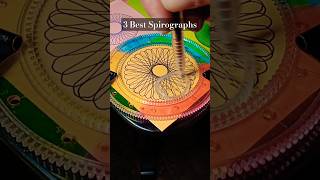 99ST. 3 Best Spirograph Designs together #spirograph #asmr