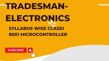 Tradesman-Electronics kerala Psc 2022 Syllabus wise class1 8051 microcontroller