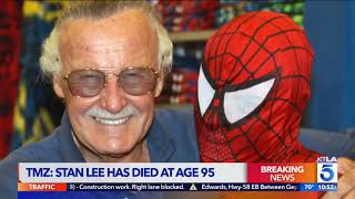 This segment aired on the ktla 5 morning news, monday, november 12,
2018. comic book legend stan lee dead at 95.
