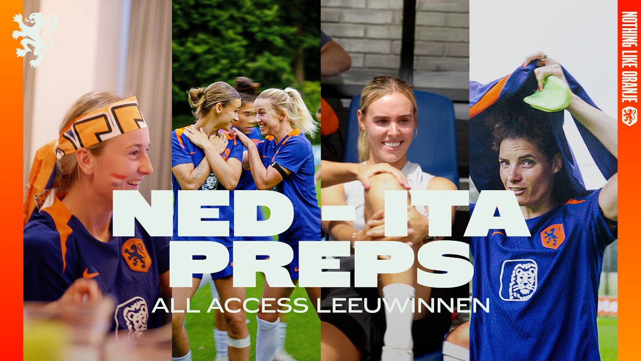 OranjeLeeuwinnen prepare for 🇳🇱🇮🇹, special guests 🥰 & an intense battle! 🏓👀 | ALL ACCESS LEEUWINNEN