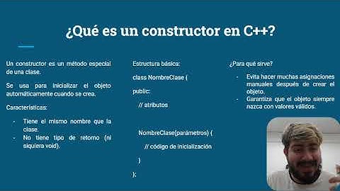 Constructores en C++