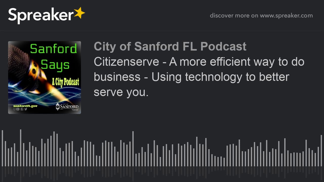 Citizenserve - A more efficient way to do business - Using technology to better serve you.