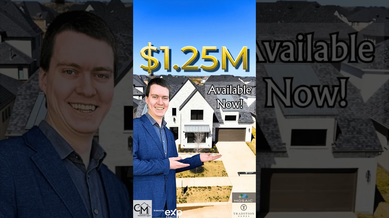 $1.25M DREAM HOME | MOVE-IN READY Tradition Home, Mosaic, Celina!