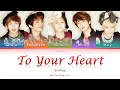 SHINee (샤이니) (シャイニー) To Your Heart - Kan/Rom/Eng Lyrics (가사) (歌詞)
