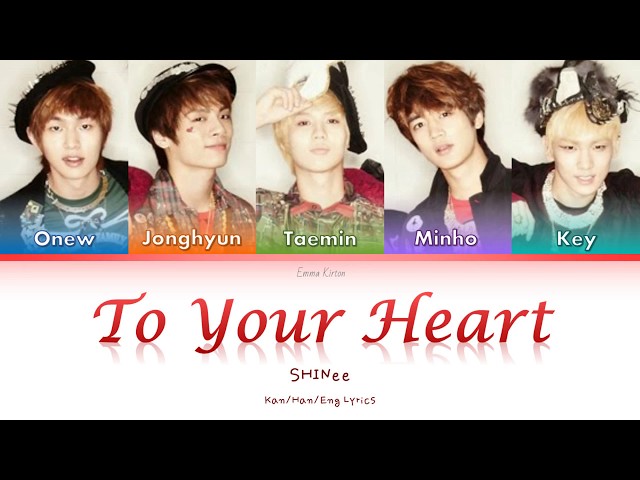 Shinee - To Your Heart