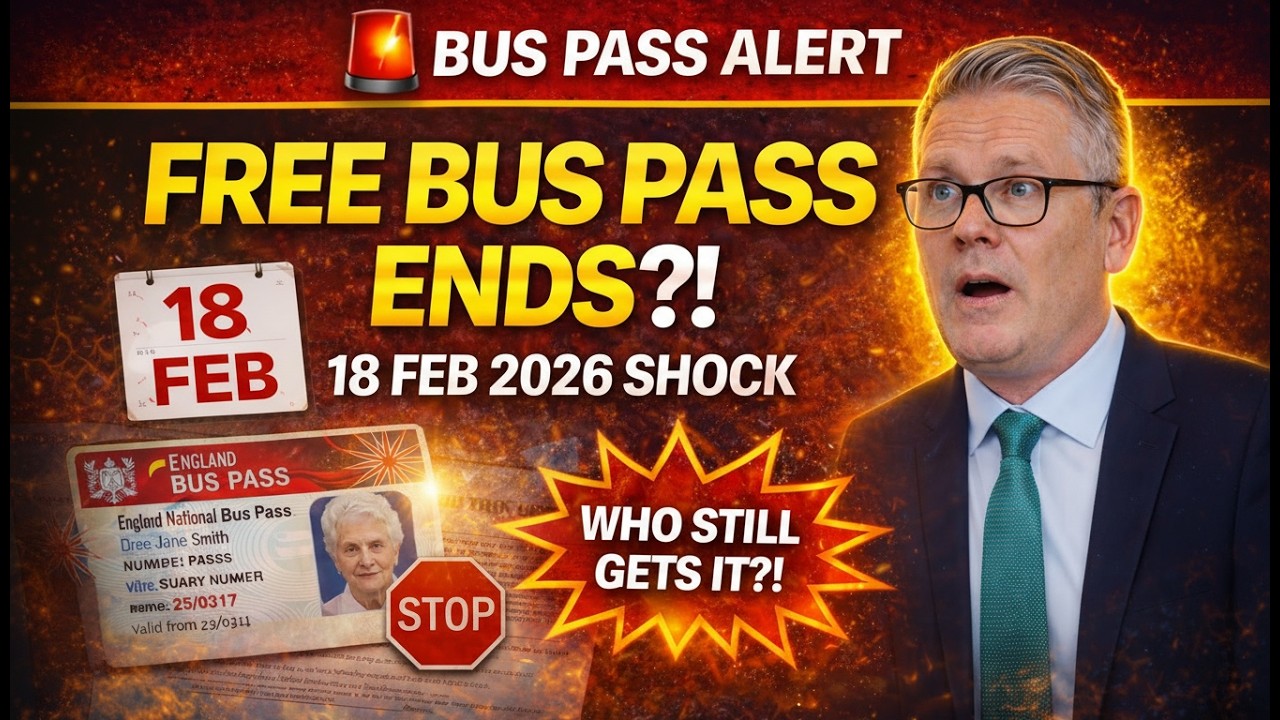 UK Free Bus Pass Ending  What Stops on 18 Feb 2026  Who Still Gets It