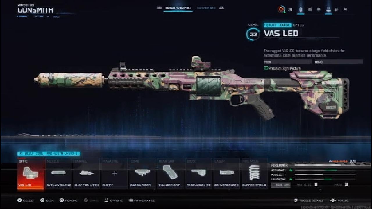 THE WARDEN 308 IS INSANELY GOOD IN BLACK OPS 7 (BEST WARDEN 308 CLASS SETUP)