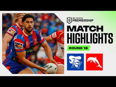 NRL 2026 | Knights v Dolphins | Match Highlights | Round 18
