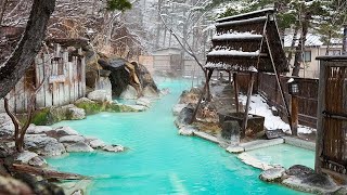 พักที่บ่อน้ำพุร้อนญี่ปุ่นลับๆ ดั่งแม่น้ำสีฟ้า ⁵️ | อาดาจิยะ เรียวกัง ฟุกุชิมะ