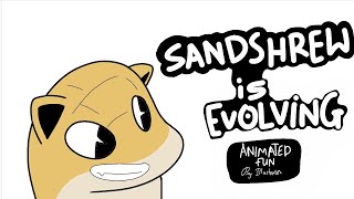 Sandshrew is Evolving || Illustrator Animations