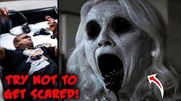 TRY NOT TO GET SCARED CHALLENGE (SUPER HARD) Part 2