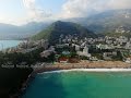 Budva Bečići Montenegro Drone Aerial Video  бечичи черногория