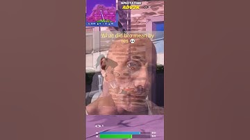What is bro talking about  #fortnite #fortniteclips #gaming #funny #memes