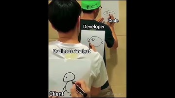 Expectations VS Reality of Client + Business Analyst+ Developer = Coding | #Shorts