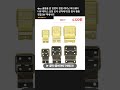 4pcs 골동품 문 엉덩이 경첩 캐비닛 하드웨어 나무 케이스 포장 보석 상자에 대 한 장식 황동 경첩 DIY 액세서리