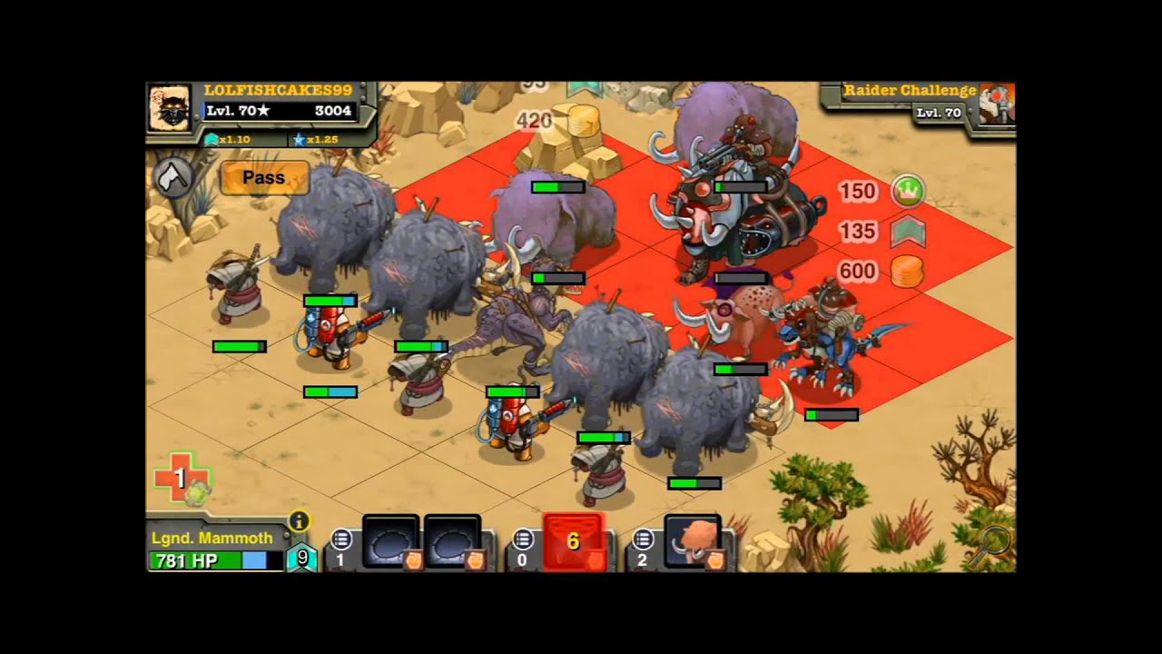 Battle Nations: Boss Strike 12- No Losses