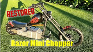 Razor Mini Chopper - Restored & Upgraded