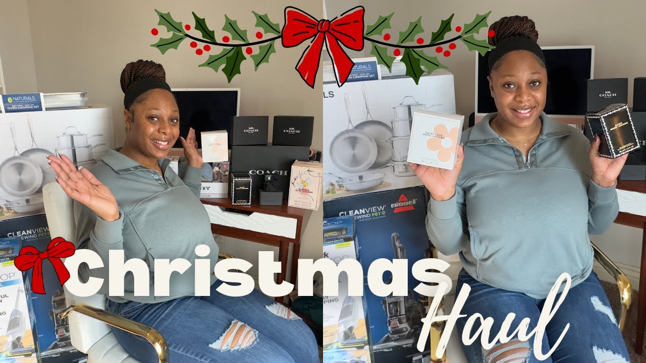 Christmas Haul 2025 🎁 What I Got for Christmas🎄| Coach, Marc Jacobs, DJI Osmo & More