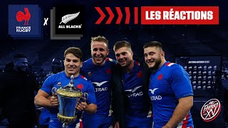 XV de France - All Blacks : Les réactions dans le vestiaire après la victoire