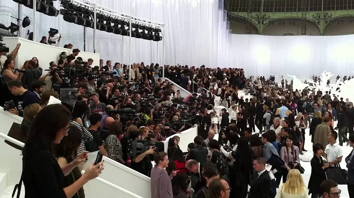 Bill Cunningham at CHANEL fashion show