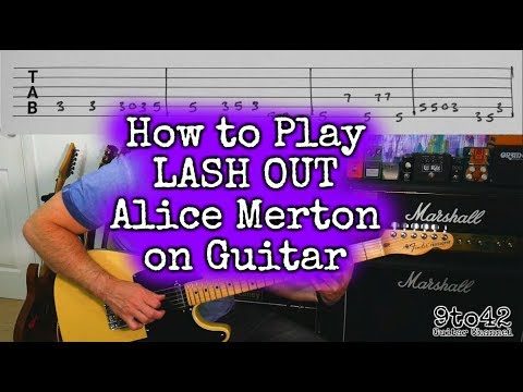 Alice Merton - Lash Out Guitar Lesson Tutorial