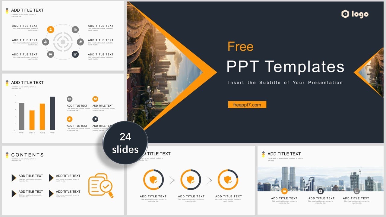 Business Building Background Business PowerPoint Templates & Google slides