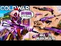 COLD WAR: UNLOCKING DM ULTRA in ONE GAME! 29 DIAMOND GUNS IN 1 MATCH! (Cold War Worlds First)