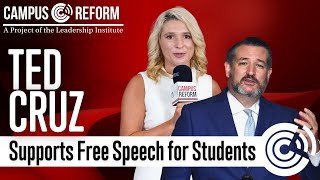 Ted Cruz Supports Free Speech for Students