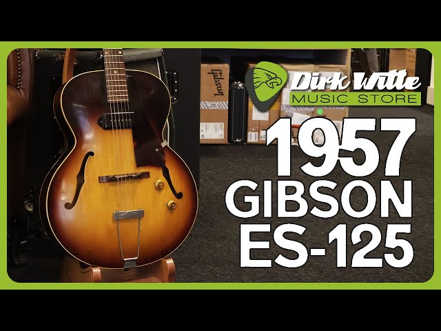 Dirk Witte | Vintage 1957 Gibson ES-125 - YouTube