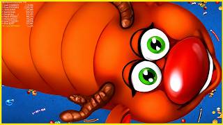 💥 WORMSZONE.IO | UNSTOPPABLE GIANT SNAKE DOMINATES THE MAP 🐍 | TOP #1 EPIC GAMEPLAY! 🚀 screenshot 3