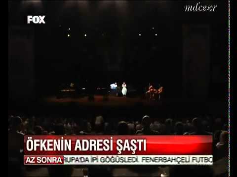 Aynur Doğan'ın konserde protesto edildiği o anlar