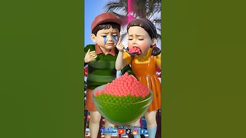 Squid Game AI Korean Snack Popping Candy ASMR #squidgame #squidgame2 #ai #asmr