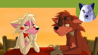 Fnaf Valentines Day - Foxy And Mangle Tony Crynight