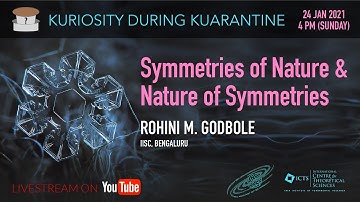 Symmetries of Nature and Nature of Symmetries by Rohini M. Godbole