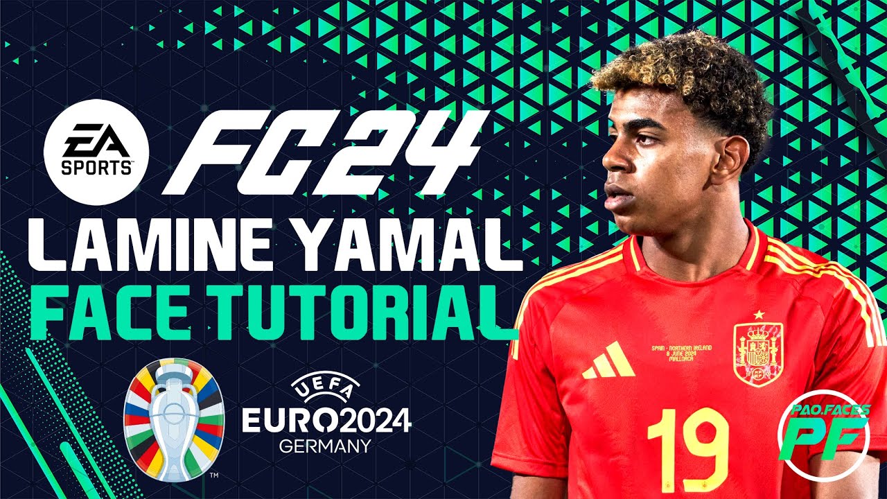 EA FC 24 LAMINE YAMAL FACE + STATS Pro Clubs Face Creation CAREER MODE LOOKALIKE BARCELONA