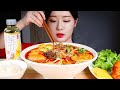 뜨끈뜨끈 마라탕에 마라밥까지 먹방/MALATANG * CHINESE SPICY HOT POT 🔥 MUKBANG Eating Show 麻辣湯 Lẩu chua cay 麻辣燙