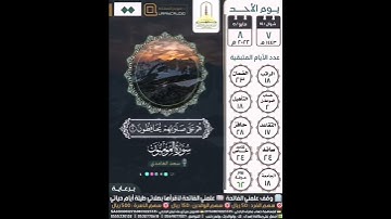 سورة المؤمنون الآيات(٨، ٩، ١٠، ١١ )