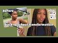 back to school transformation vlog (hair, nails, lashes, shopping, etc)